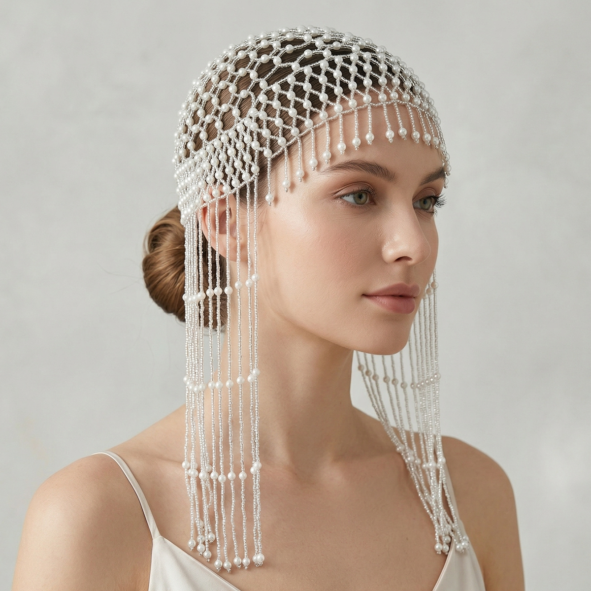 Luxury Pearls Beaded Headwrap  - Event Suppliers avis et prix