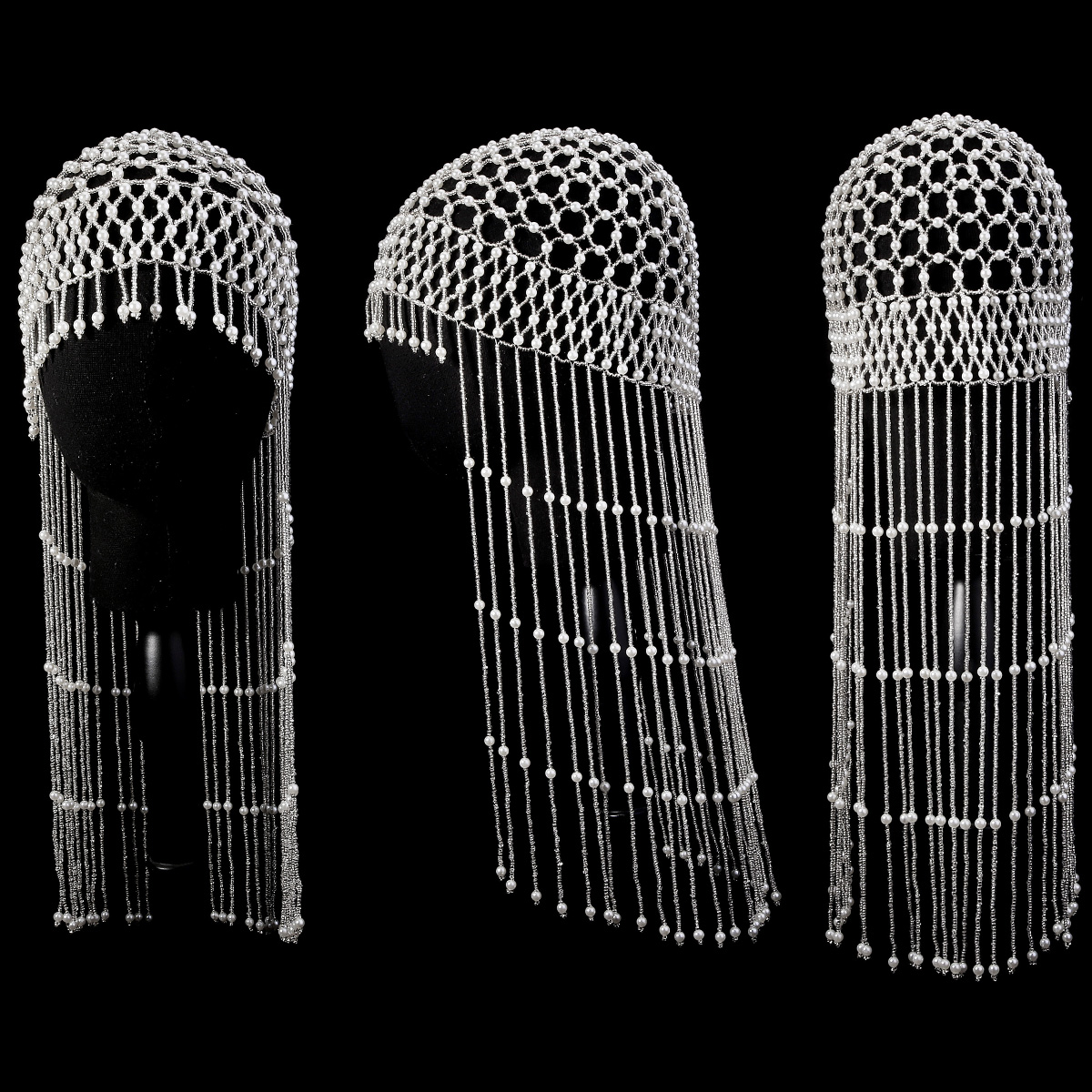 Luxury Pearls Beaded Headwrap  - Event Suppliers avis et prix