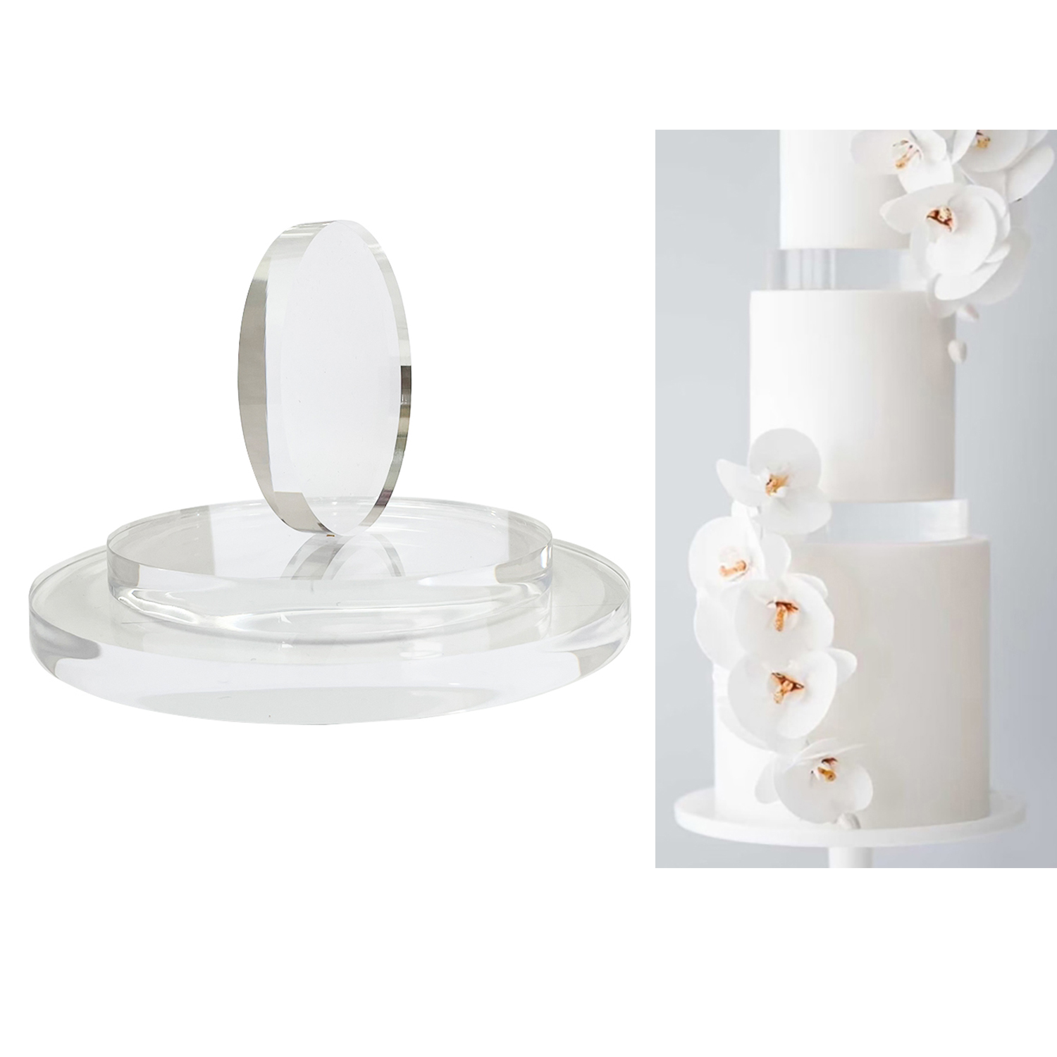 Ultra Polished Clear Acrylic C - Cotton Candy Cone avis et prix