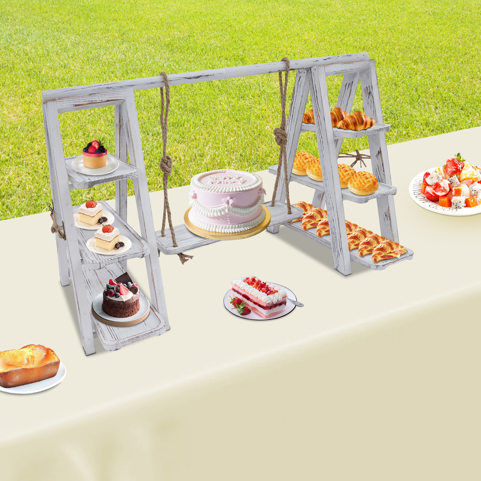 3-Tier A-Shape Cupcake Stand W - Cupcake Stand Tier avis et prix