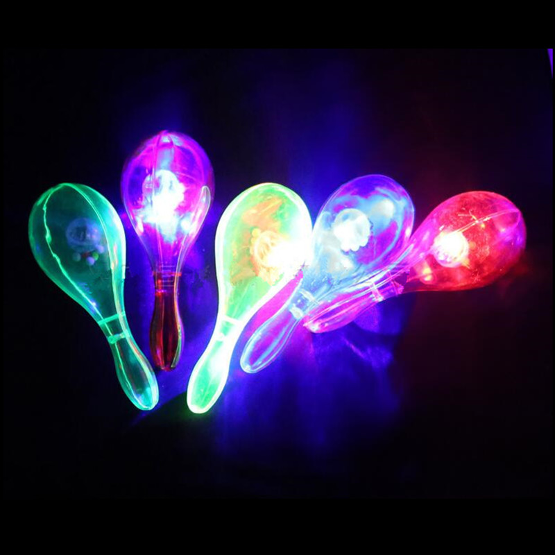 2pcs LED Maracas Flashing Ligh - Cotton Candy Cone avis et prix