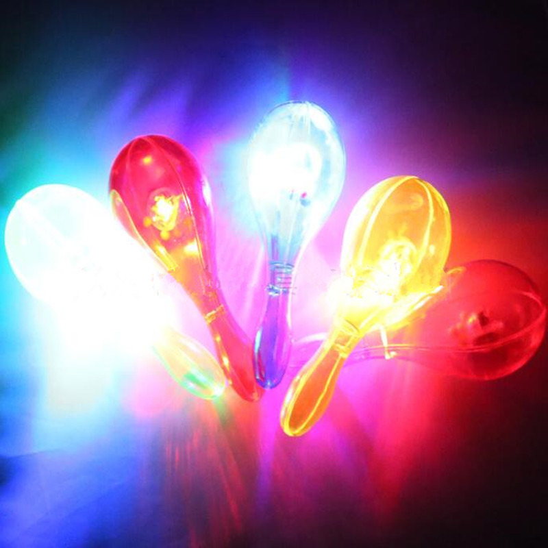 2pcs LED Maracas Flashing Ligh - Cotton Candy Cone avis et prix