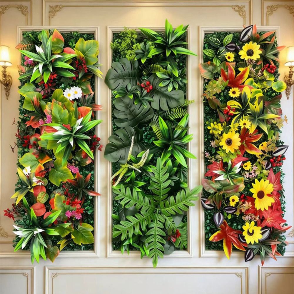 DIY Artificial Plant Wall Pane - Flower Wall Panel avis et prix