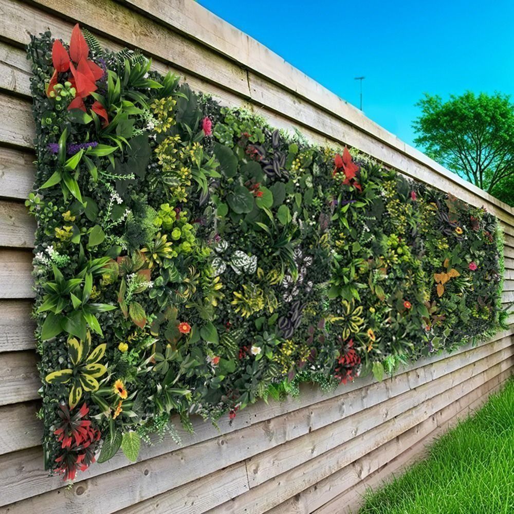 DIY Artificial Plant Wall Pane - Flower Wall Panel avis et prix