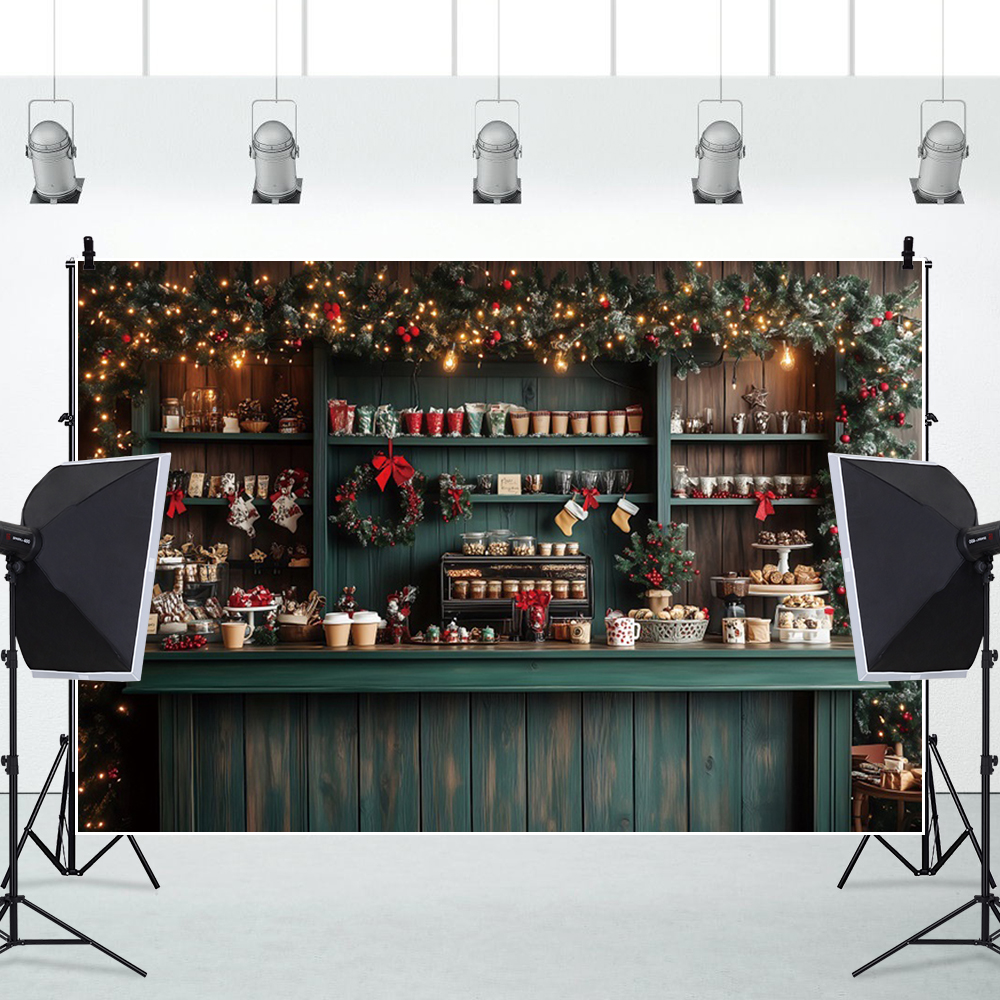 Christmas Photography Backdrop - Dessert Table Backdrop avis et prix