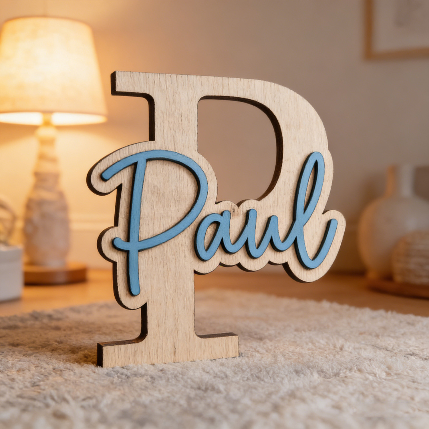 1pc Customizable Wooden Letter - Eve Party avis et prix