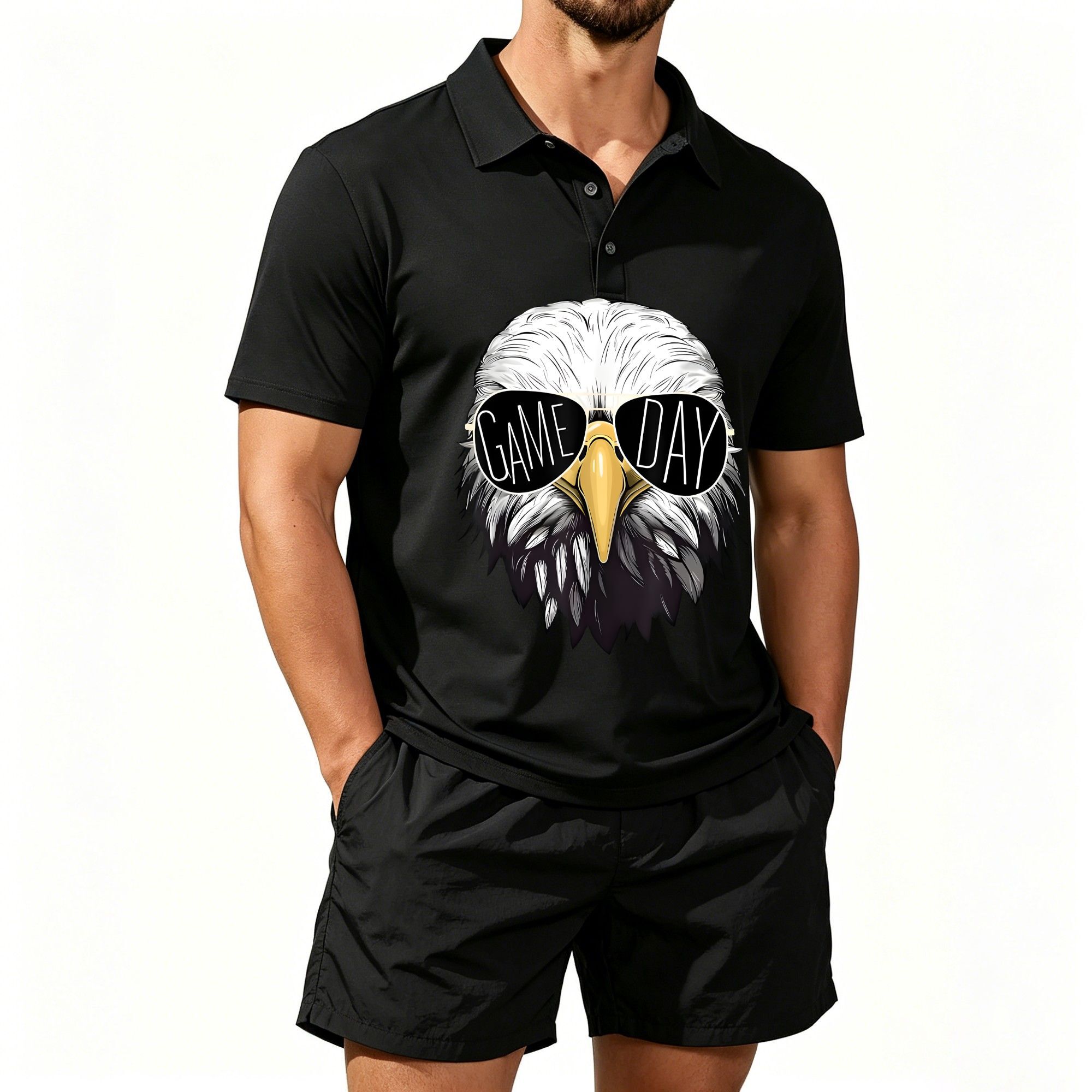 Men's Polo Shirt and Beach Sho - Event & Party Supply Photos avis et prix