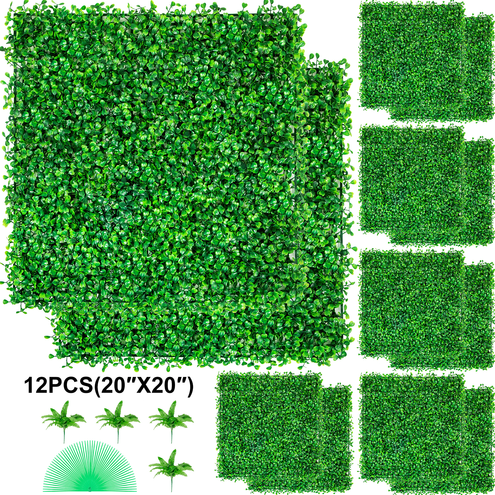 SucceBuy Artificial Plant Wall - Flower Wall Panel avis et prix