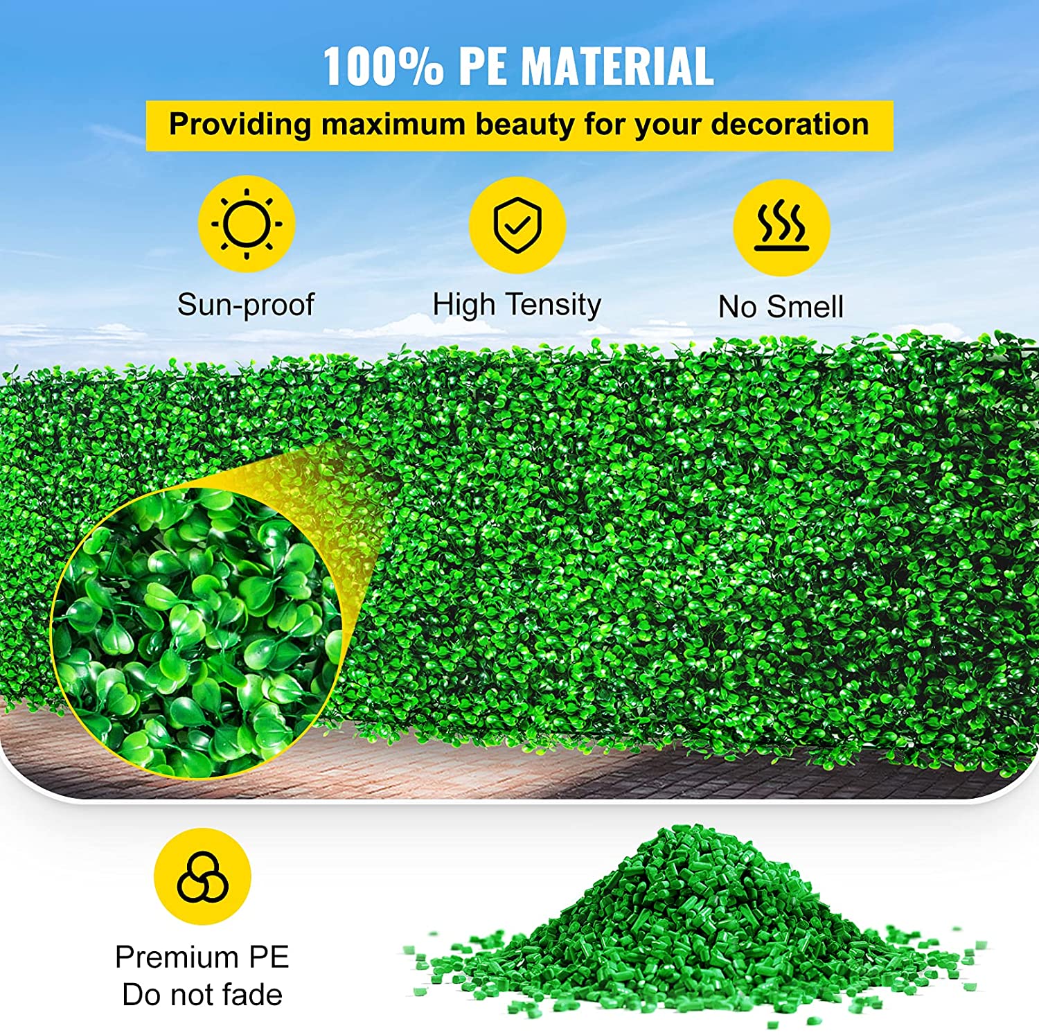 SucceBuy Artificial Plant Wall - Flower Wall Panel avis et prix