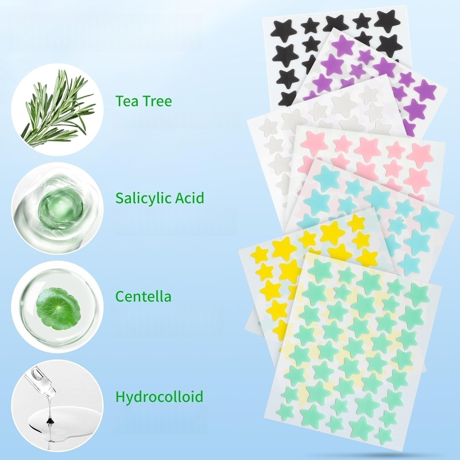 280/1120/1680PCS Hydrocolloid  - Event & Party Supply Photos avis et prix