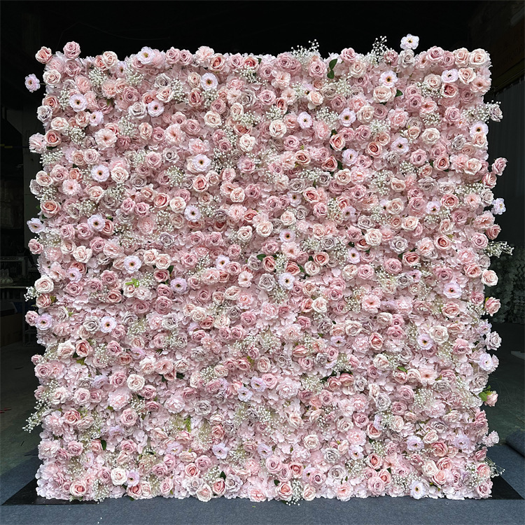 High Quality 8x8 Roll up Silk  - Flower Wall Panel avis et prix