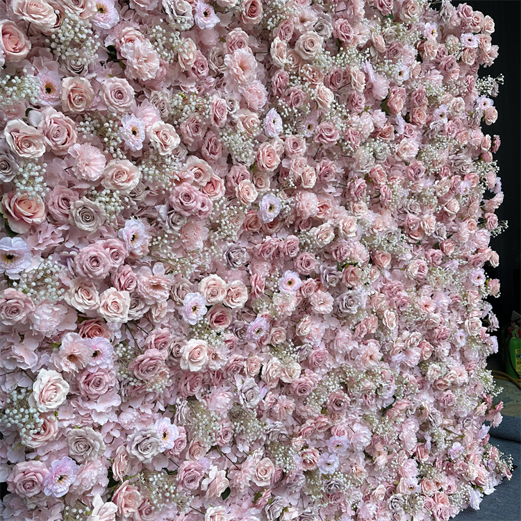 High Quality 8x8 Roll up Silk  - Flower Wall Panel avis et prix