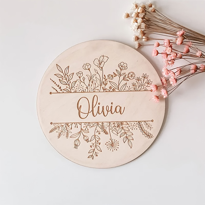 Personalized Floral Engraved N - Eve Party avis et prix
