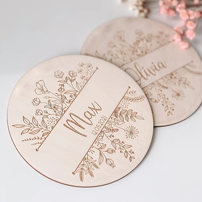 Personalized Floral Engraved N - Eve Party avis et prix