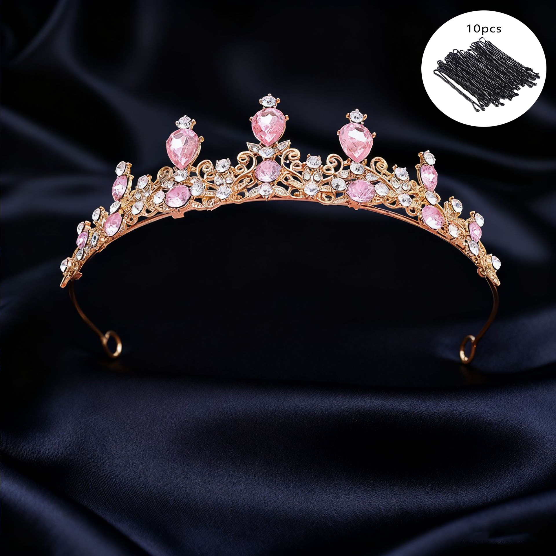 Bridal Tiara Vintage Scroll Rh - Event & Party Supply Photos avis et prix