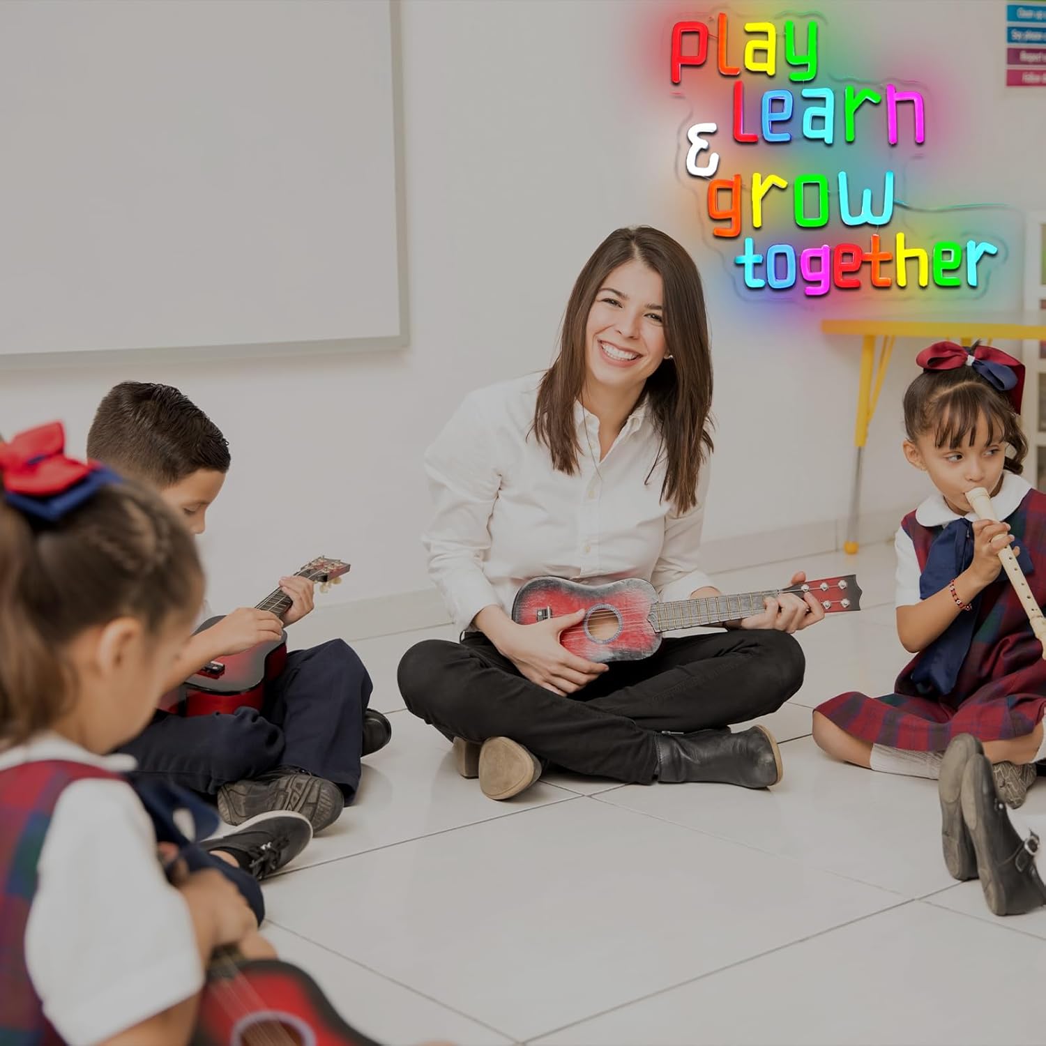 Play Learn Grow Together Neon  - Neon Sign Party avis et prix