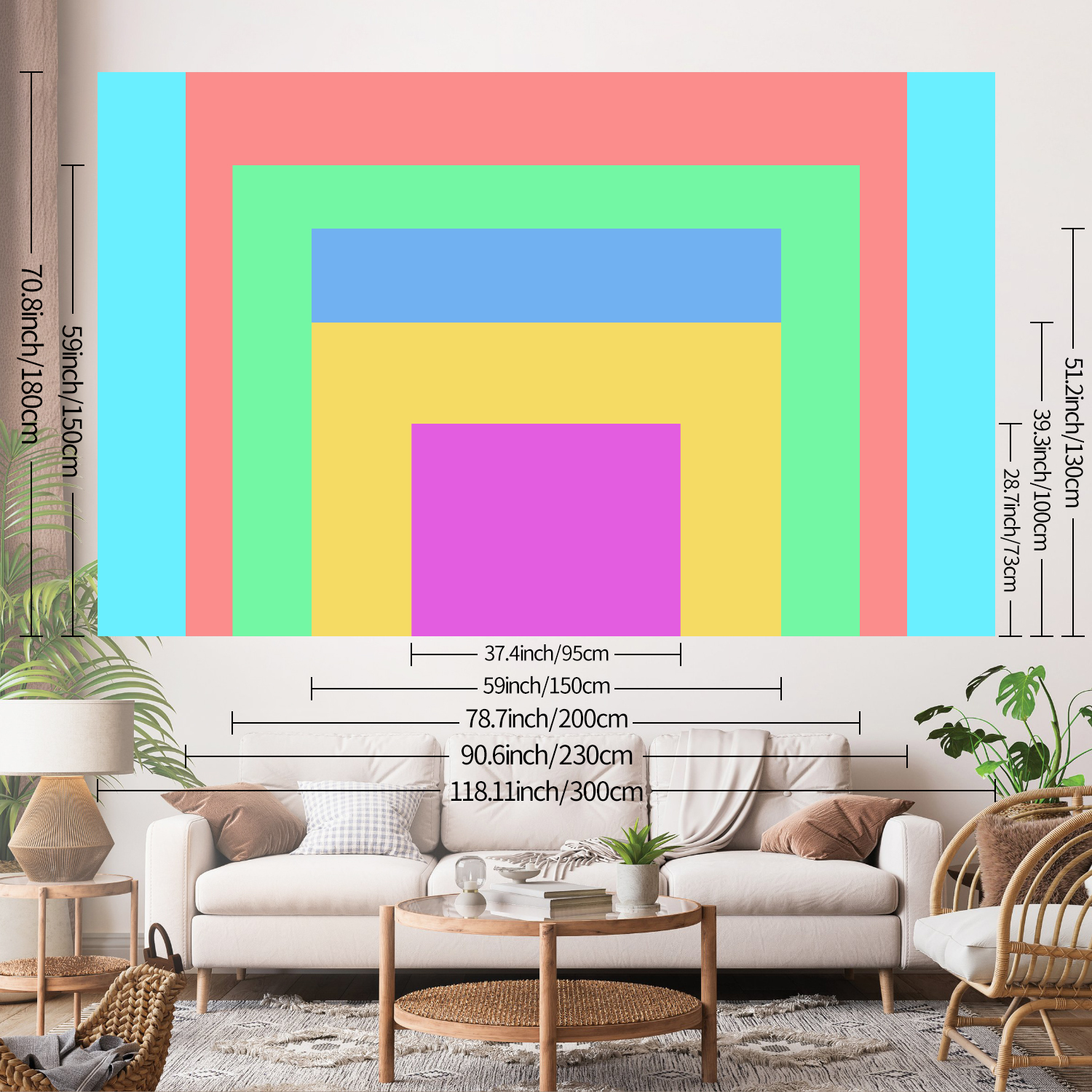 1pc Customized tapestries, cus - Eve Party avis et prix