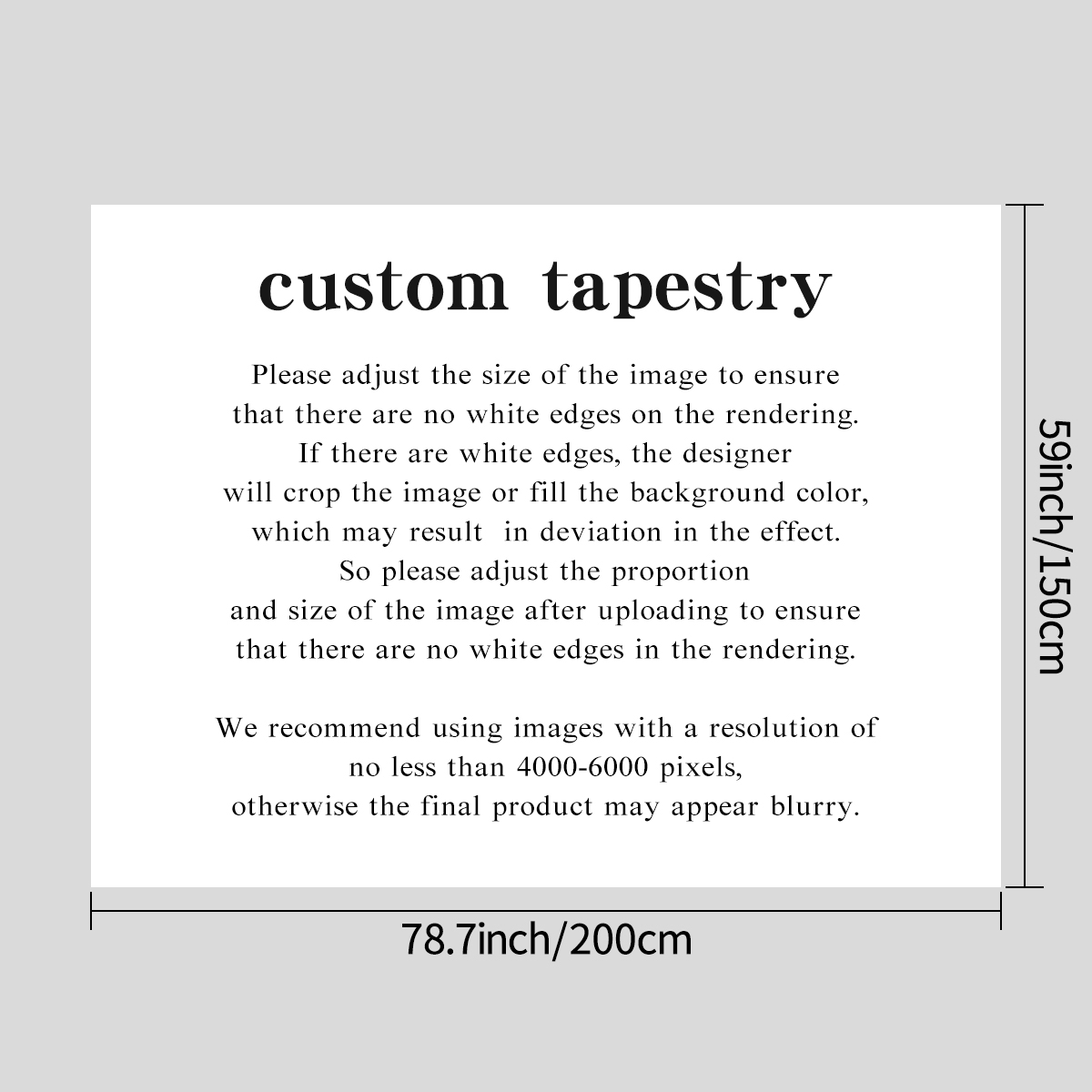 1pc Customized tapestries, cus - Eve Party avis et prix