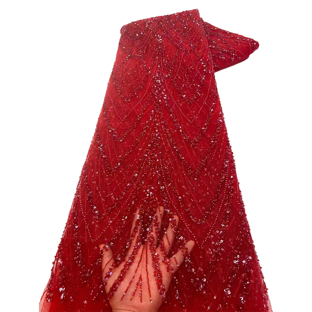 Luxury African Sequins Beaded  - Glitter Tablecloth avis et prix
