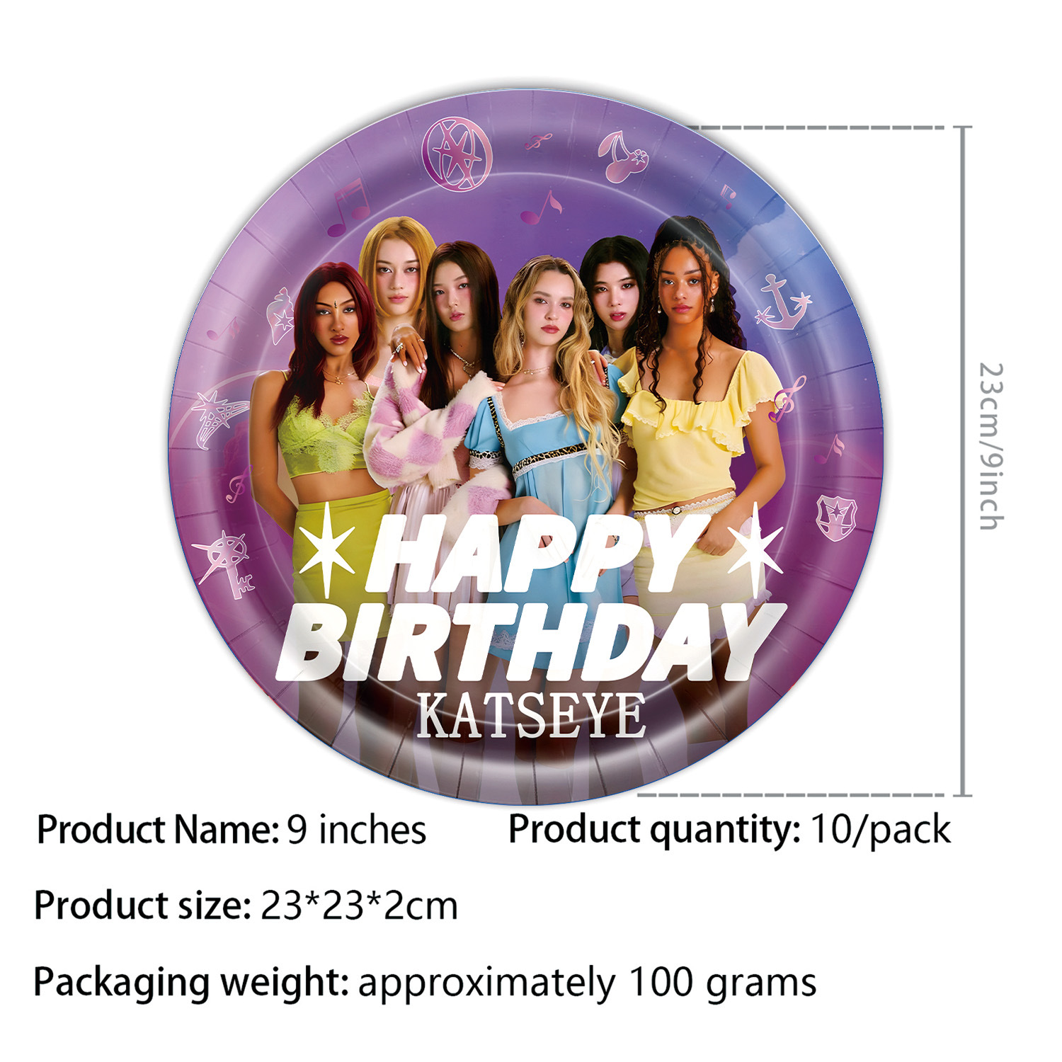 K&Katseye Idol Birthday Party  - Led Balloon Light avis et prix
