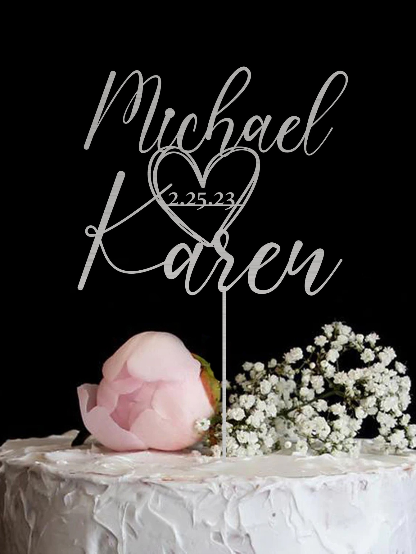 Custom Cake Topper - 1PC Perso - Event Suppliers avis et prix