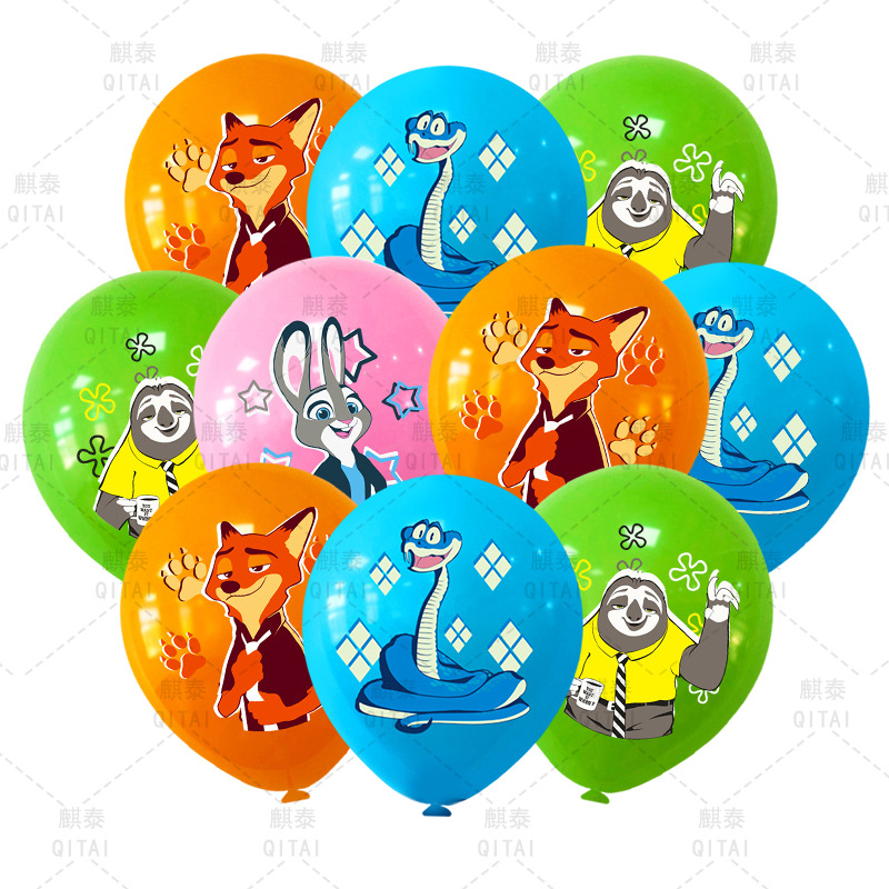 New Zootopia Balloons Wild Ani - Supply Event avis et prix