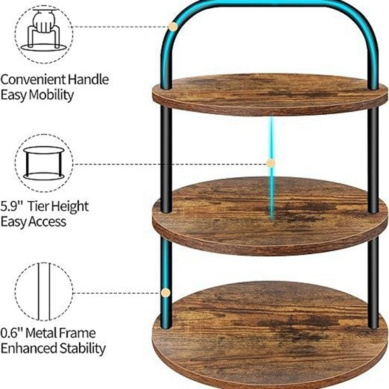 ABLN-Wooden Cupcake Stand Dess - Cupcake Stand Tier avis et prix