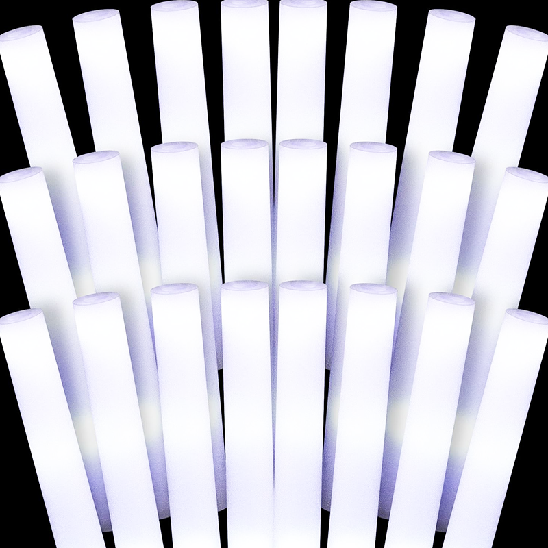 30Pcs LED Foam Sticks White Li - Centerpiece Stick avis et prix