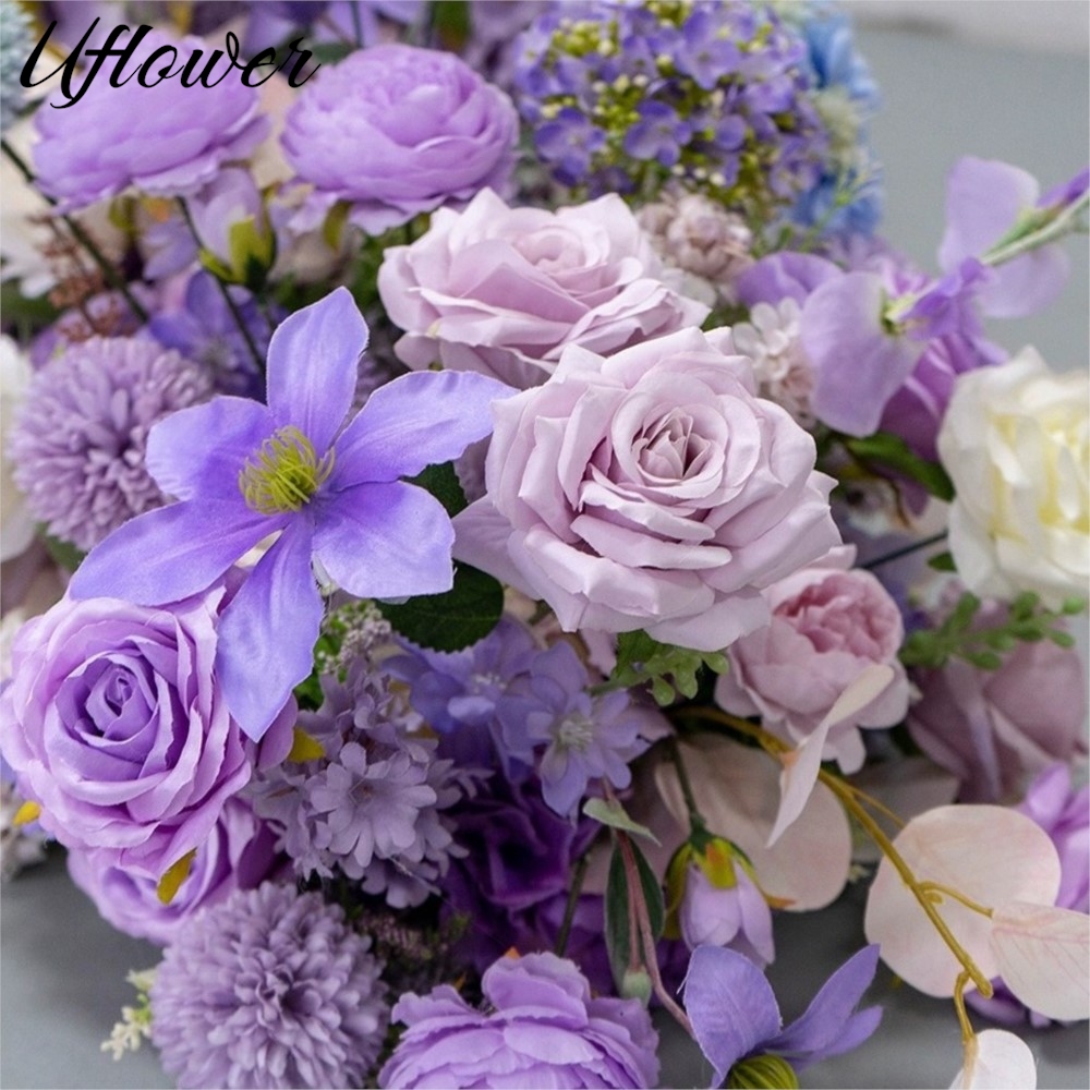 Uflower 200cm Luxury Rose Arti - Flower Wall Panel avis et prix