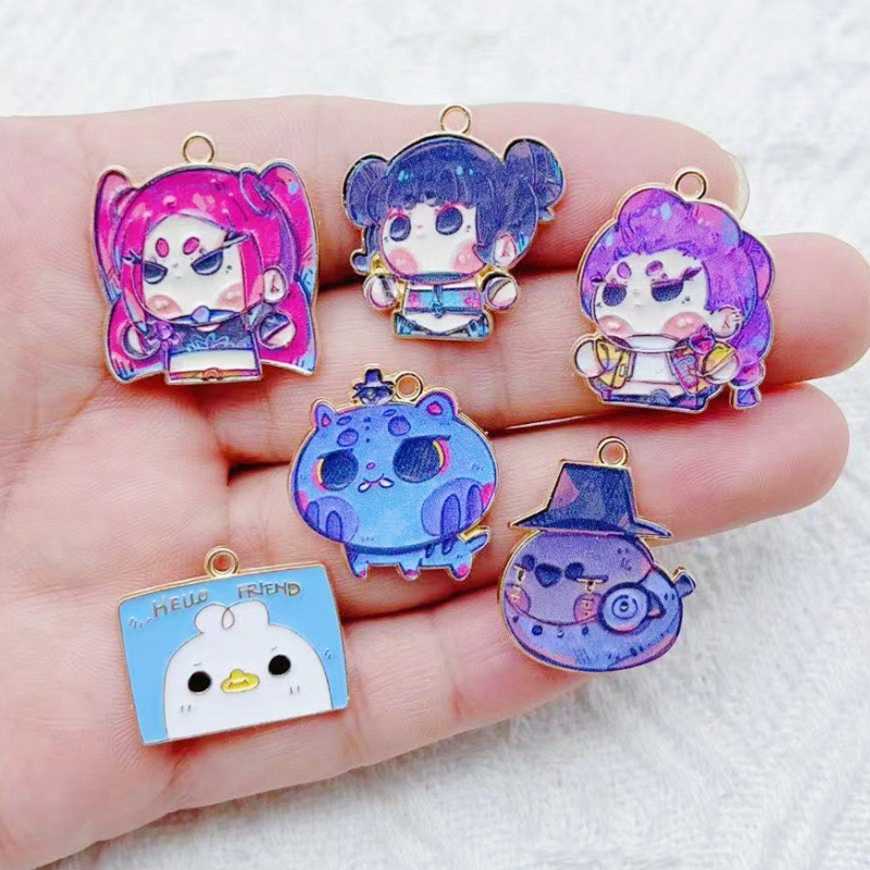 10pcs Cartoon Anime Pendant Oi - Event Party avis et prix