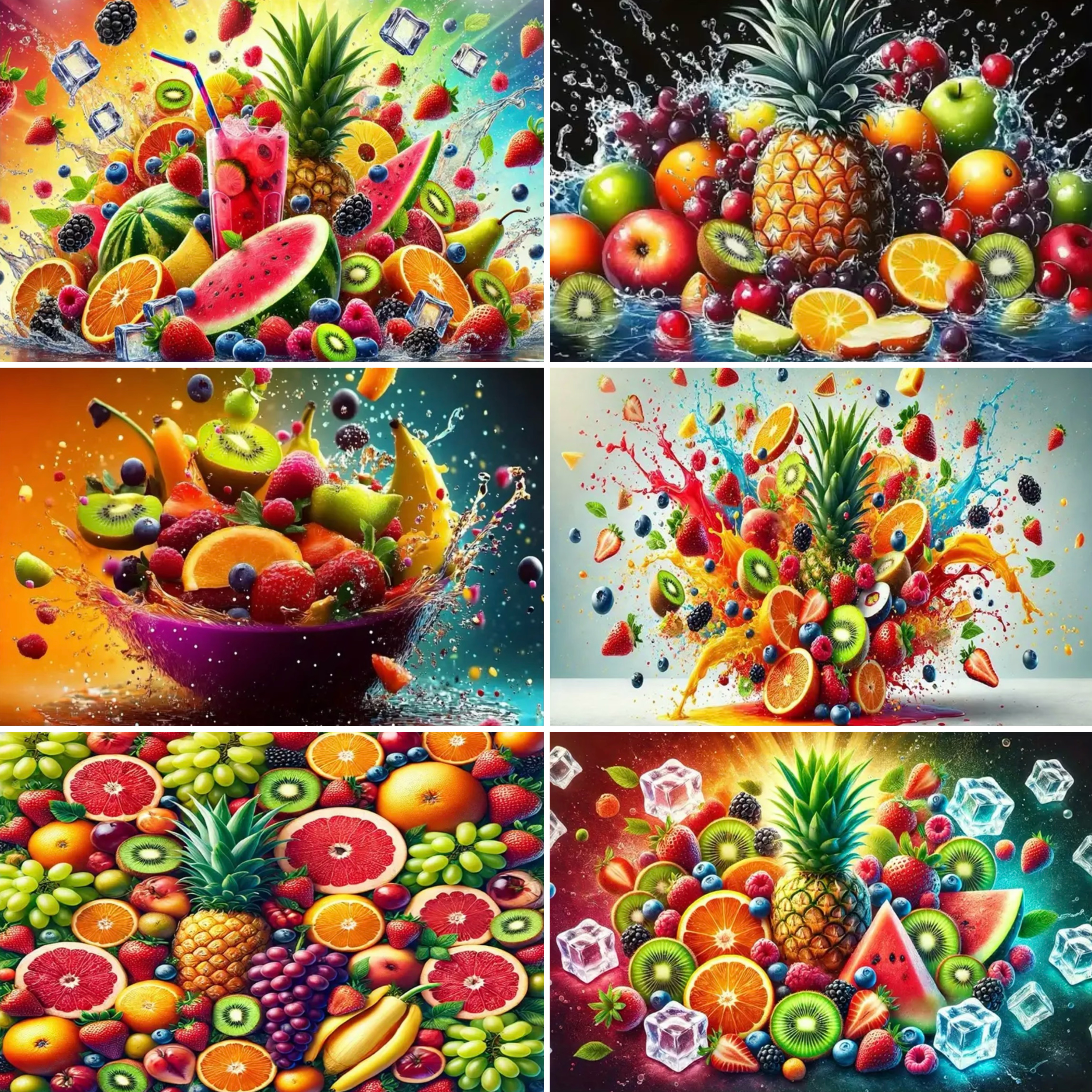 3D Colorful Fruit Party Decora - Party Event Supply Store avis et prix