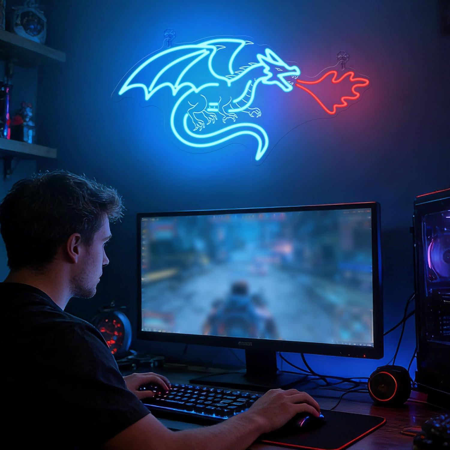Dragon Neon Sign LED Dimmable  - Neon Sign Party avis et prix
