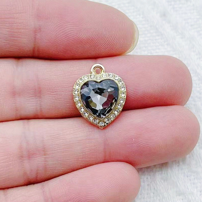 10pcs heart-shaped inlaid colo - Event Party avis et prix