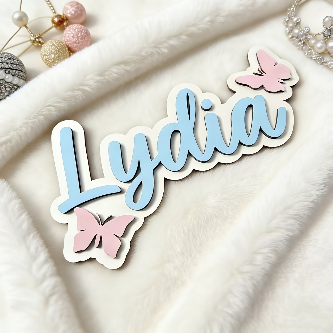 Personalized Blue & Pink Butte - Eve Party avis et prix