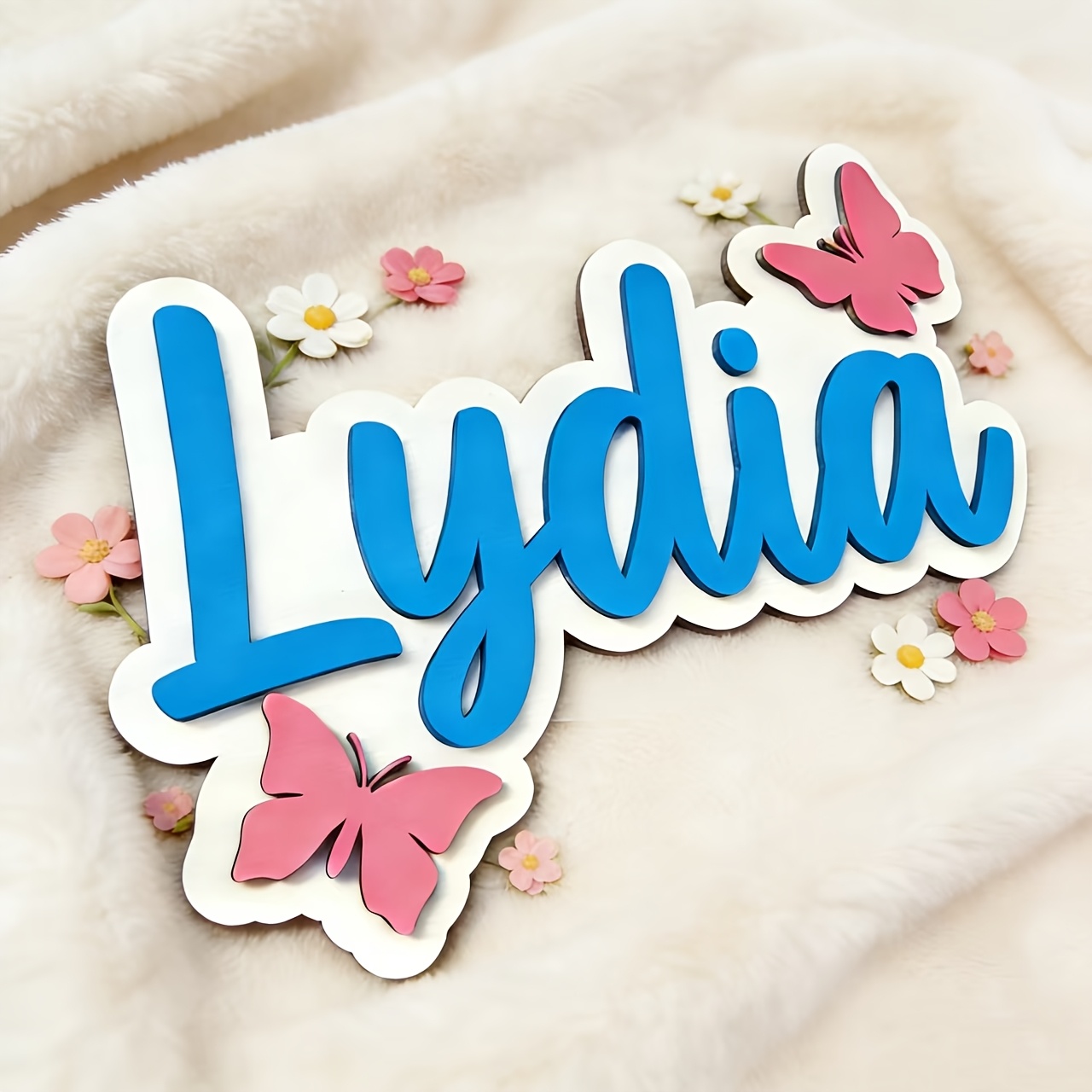 Personalized Blue & Pink Butte - Eve Party avis et prix