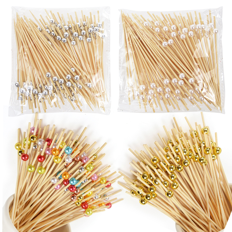 100Pcs Disposable Bamboo Skewe - Centerpiece Stick avis et prix