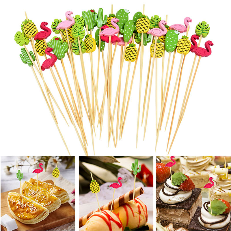 100Pcs Disposable Bamboo Skewe - Centerpiece Stick avis et prix