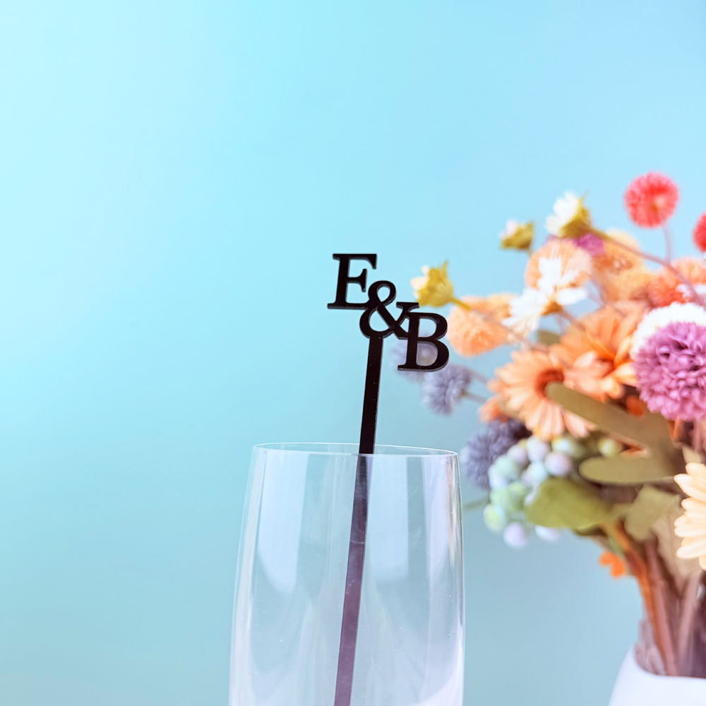 20pcs/50pcs Custom Initial Nam - Centerpiece Stick avis et prix