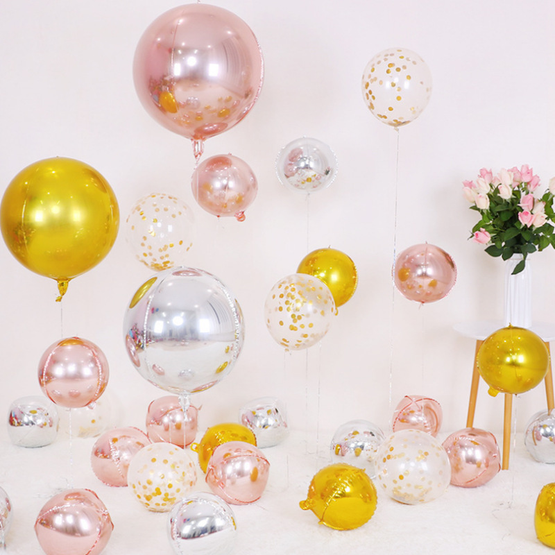 5pcs 10 18 22 Inch 4D Round Me - Party Event Supply Store avis et prix