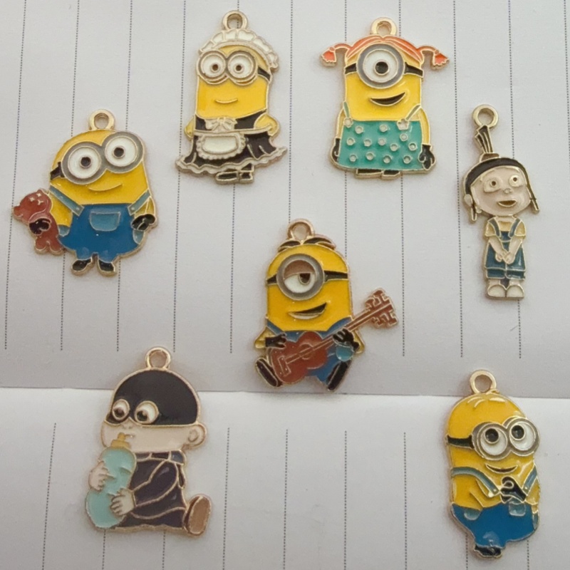 10pcs alloy drip oil cartoon p - Event Party avis et prix