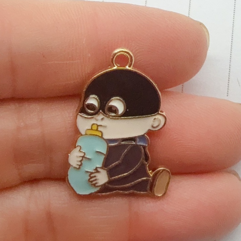 10pcs alloy drip oil cartoon p - Event Party avis et prix