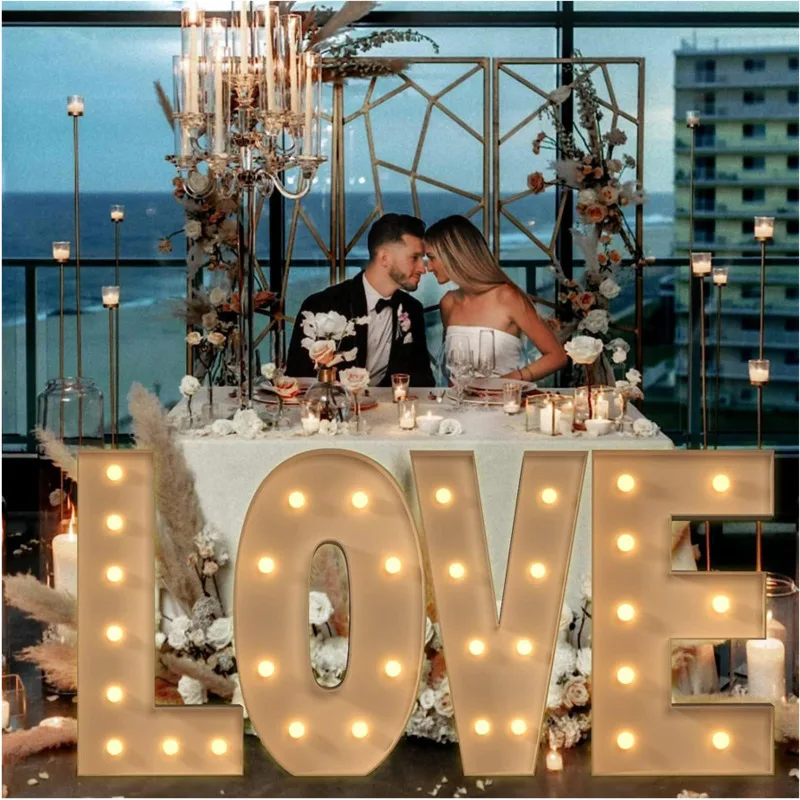 70/100/120cmGiant Letter Led L - Led Balloon Light avis et prix
