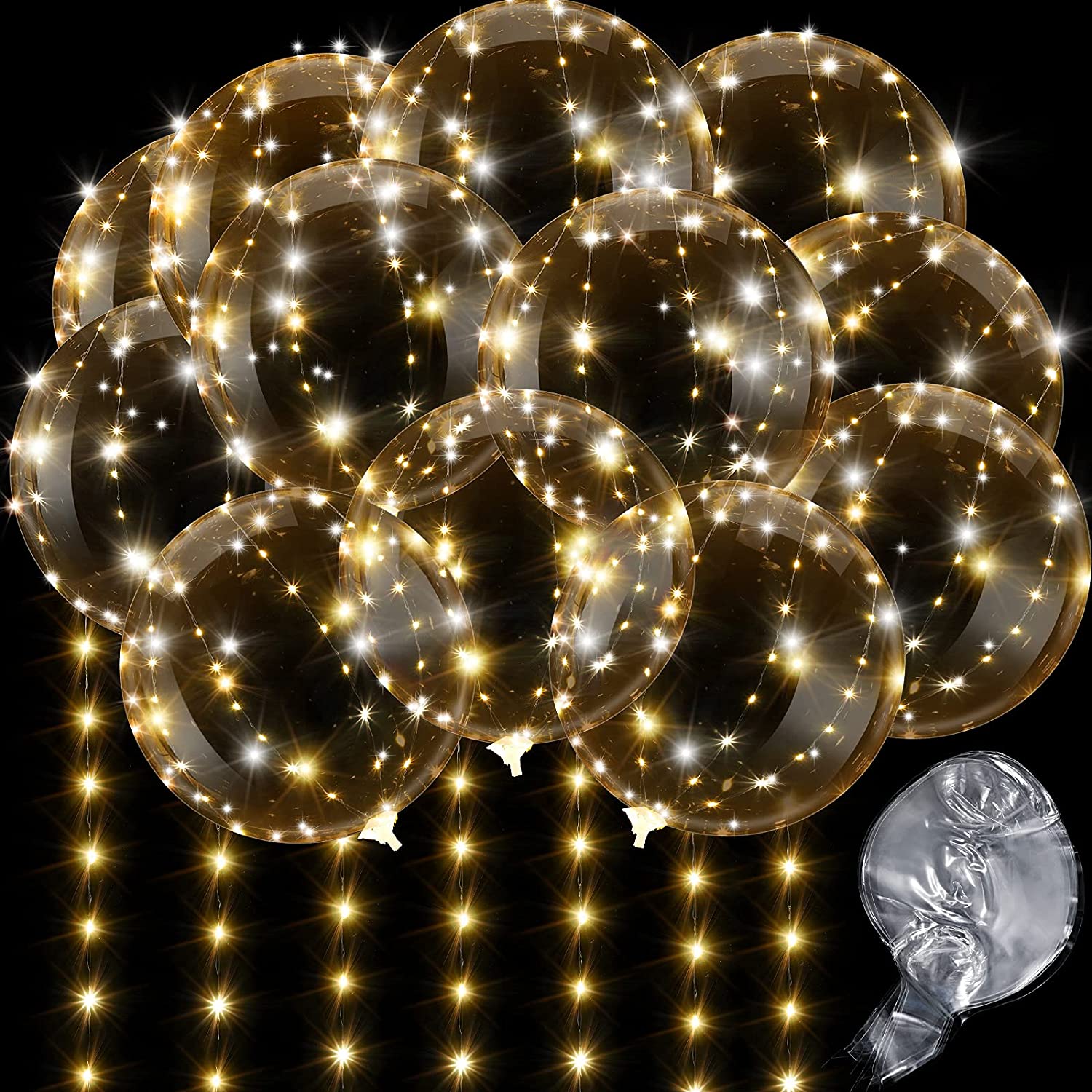 4PCS Led Balloon With Light Lu - Led Balloon Light avis et prix