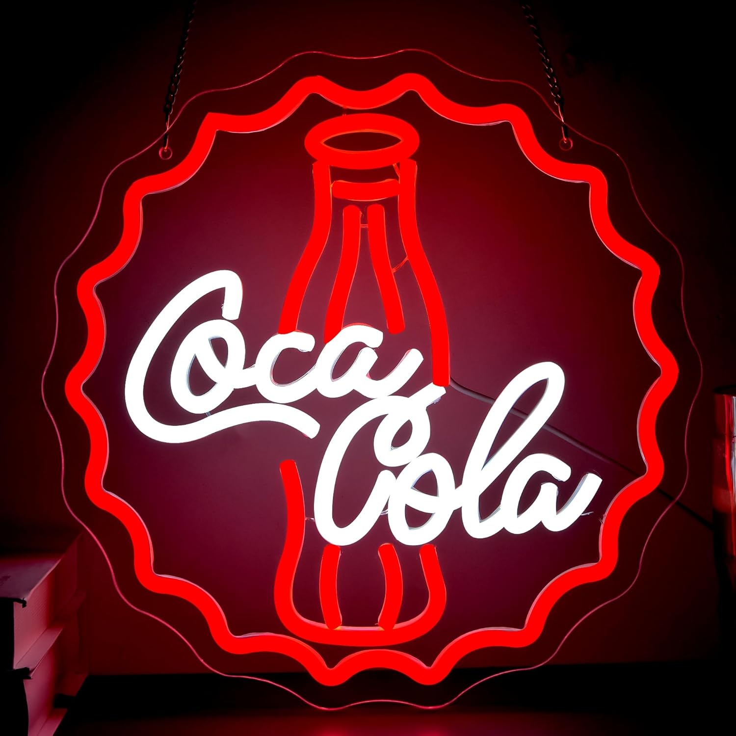 Cola Neon Sign Art Wall Light  - Neon Sign Party avis et prix