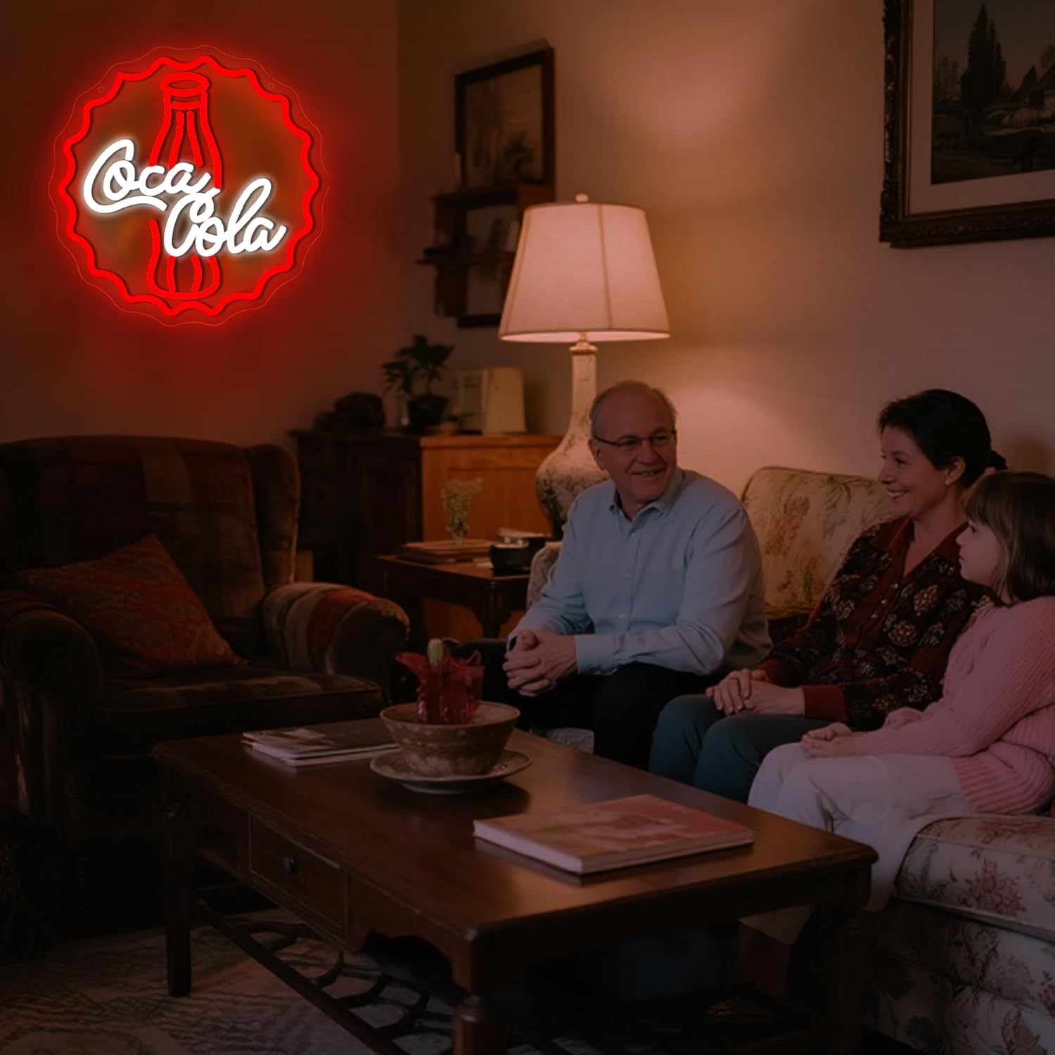 Cola Neon Sign Art Wall Light  - Neon Sign Party avis et prix