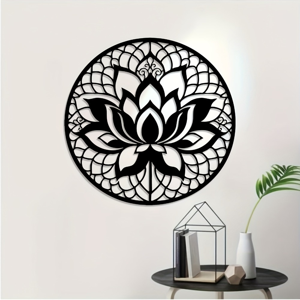 Lumiho Metal Wall Art Lotus Fl - Flower Wall Panel avis et prix