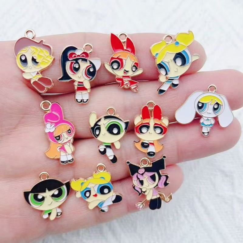 10pcs Alloy Oil-Dripping Carto - Event Party avis et prix