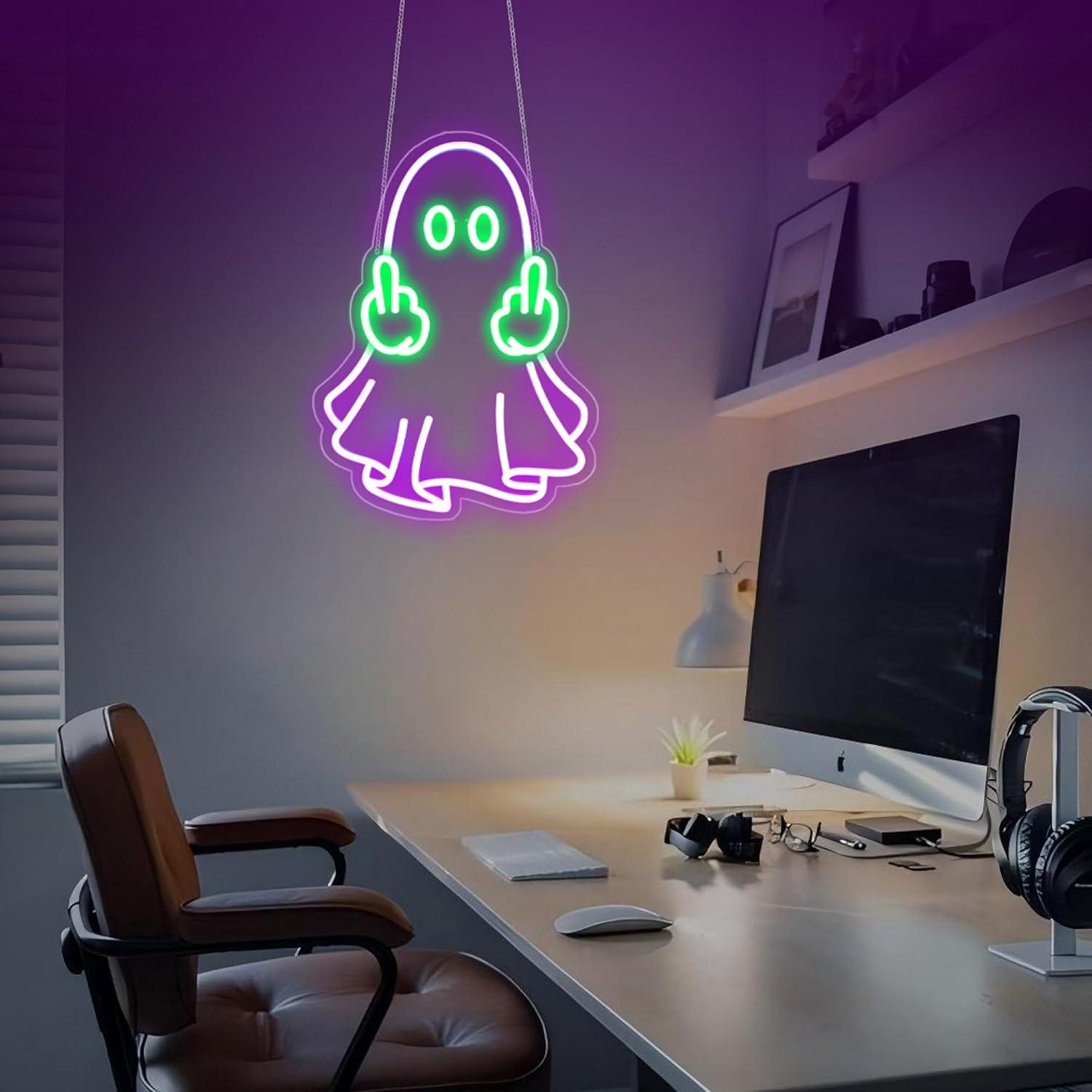 Ghost Neon Sign USB Powered LE - Neon Sign Party avis et prix