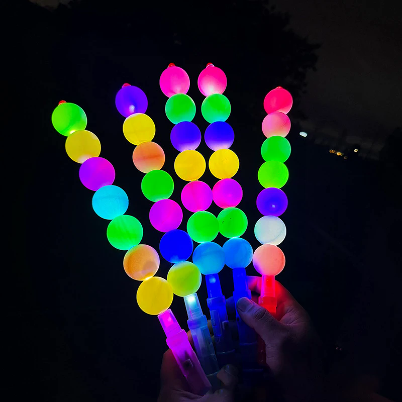 Colorful LED Glow Sugar Gourd  - Cotton Candy Cone avis et prix