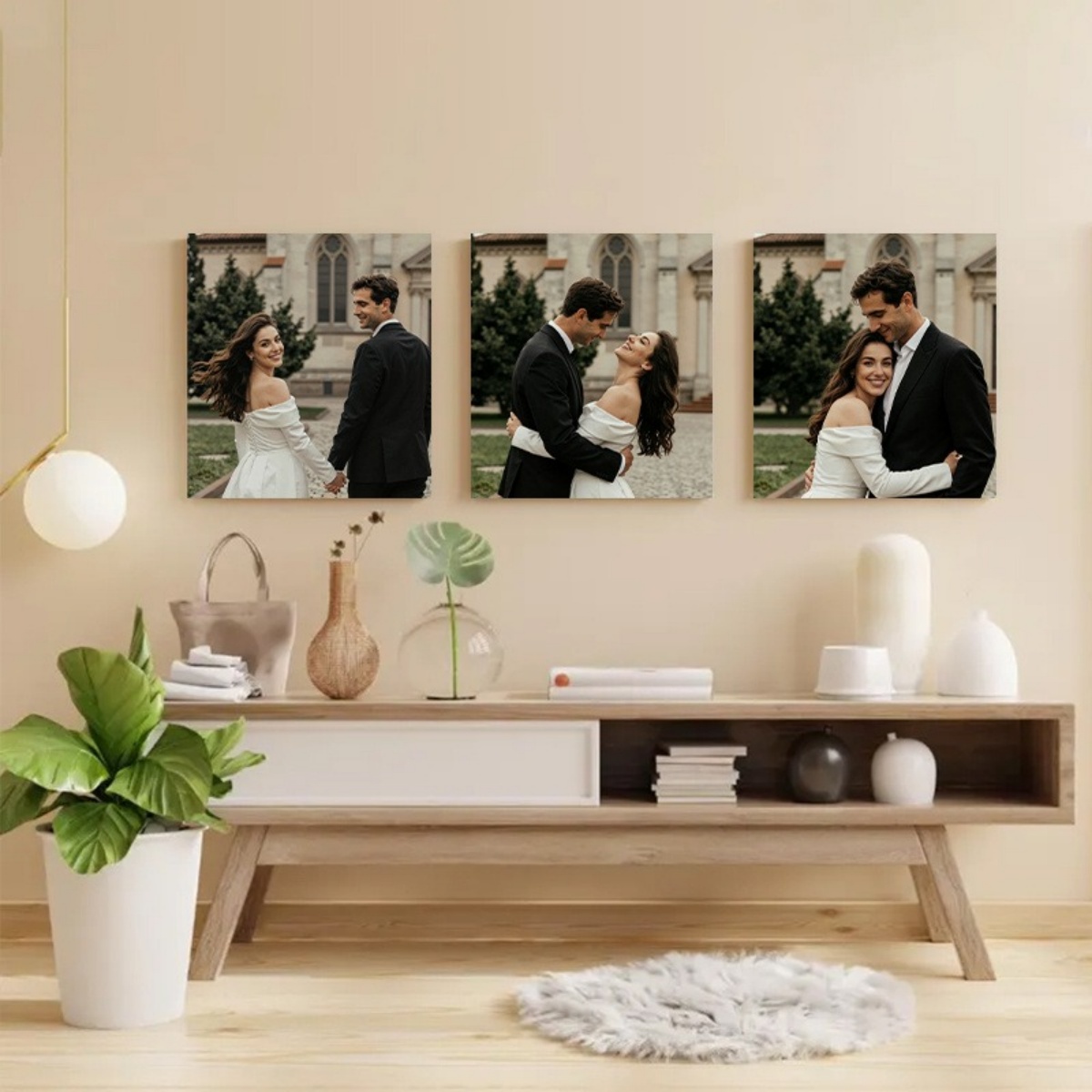 Set of 3 Custom Photo Canvas P - Eve Party avis et prix